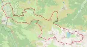 Poziția localității Beaucens