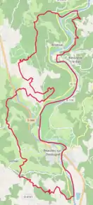 Poziția localității Beaulieu-sur-Dordogne