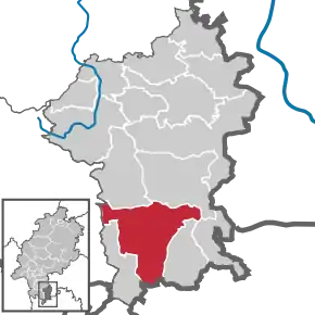 Poziția localității Beerfelden