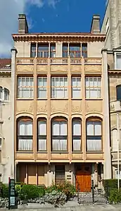 Hôtel van Eetvelde de Victor Horta, în Bruxelles (1898–1900)