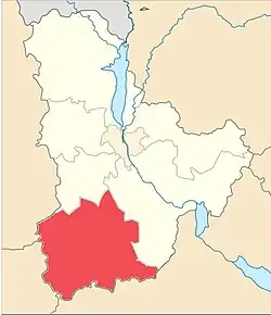 Poziția localității Bila Țerkva