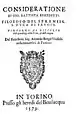 Consideratione d'intorno al discorso della grandezza della terra, e dell'acqua, 1579
