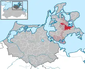 Poziția localității Bergen auf Rügen