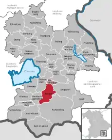 Poziția localității Bergen