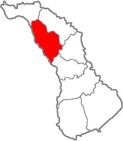 Poziția localității Județul Bălți (1887–1917)Județul Iași (1828–1887)