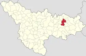 Poziția localității Cliciova