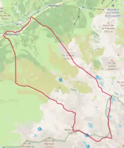 Poziția localității Betpouey