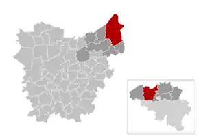 Beveren în Provincia Flandra de Est
