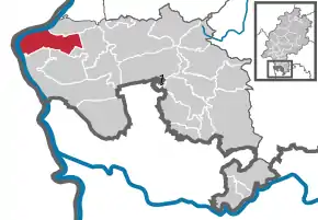 Poziția localității Biblis