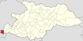 Localizarea comunei Bicaz în județul Maramureș