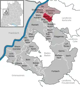 Poziția localității Bietigheim