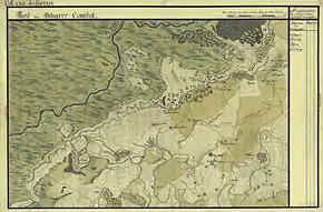 Ateaș pe harta iozefină