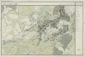 Diosig în Harta Iosefină a Comitatului Bihor, 1782-85