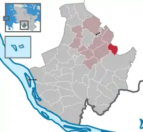 Poziția localității Bilsen