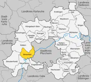 Poziția localității Birkenfeld