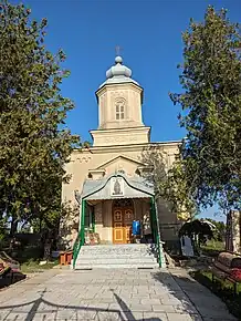 Biserica „Sf. Nicolae”, monument ocrotit de stat amplasat în Gribova.