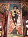 Mitropolitul Grigorie Irinupoleos pictat pe peretele vestic al pronaosului