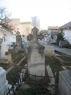 Mormântul scriitorului Ioan Codru Drăgușanu