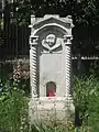 Monument funerar din fostul cimitir al bisericii (1875)