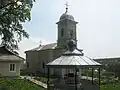 Biserica văzută dinspre nord-vest