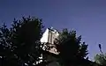 Biserica Sfântul Gheorghe din Bănești - vedere nocturnă