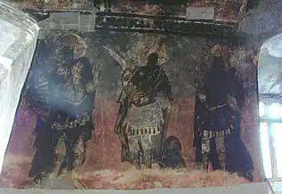 Fragment de pictură parietală