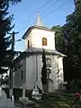 Biserica văzută dinspre nord-vest