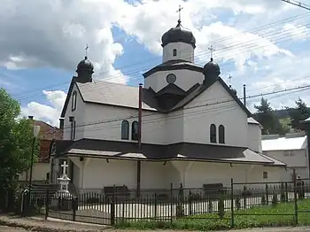 Biserica greco-catolică din Vatra Dornei, aflată în prezent în folosinţa comunităţii  ortodoxe