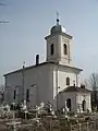 Biserica văzută dinspre nord-vest