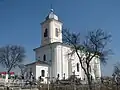 Biserica văzută dinspre sud-vest