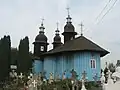 Biserica pe latura sud-estică