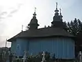 Biserica pe latura nord-vestică