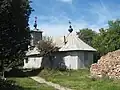 Biserica de lemn văzută dinspre sud-est