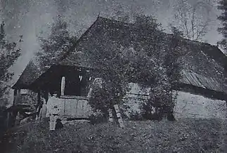 Biserica de lemn dispărută