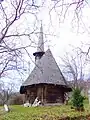 Biserica de lemn vedere din est