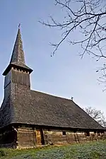 Biserica de lemn din Solomon.Foto: 2010