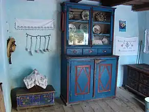 Încăpere din Muzeul etnografic săsesc