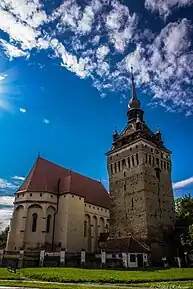 Biserica evanghelică fortificată din satul Saschiz (monument istoric)