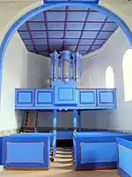 Interiorul bisericii reformate