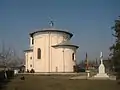 Biserica rotundă din Leţcani văzută dinspre sud-est