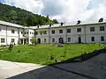 Mănăstirea Bistrița - curtea