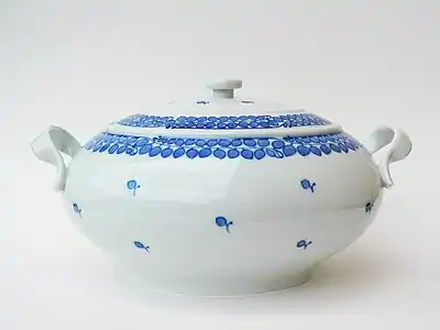 Supieră din porțelan Meissen