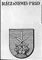 Blazon Mihail Racz de Nemes-Prad