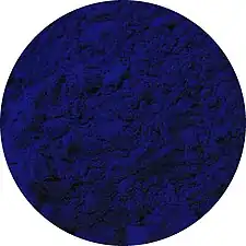 Un nou albastru sintetic creat în anii 1930 este ftalocianina, o culoare intensă folosită pe scară largă pentru fabricarea de cerneală albastră, colorant și pigment.