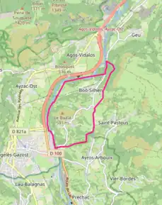 Poziția localității Boô-Silhen