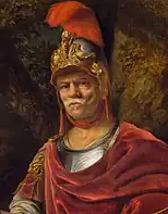 Om cu cască de aur (Marte), Muzeul Național, Varșovia