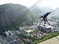 Telecabina din Morro da Urca, Rio de Janeiro, Brazilia