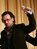 Bono, solistul trupei irlandeze U2