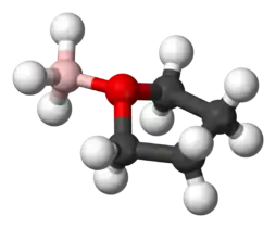 Aductul Lewis dintre BH3 și THF,