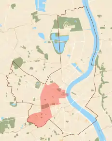 Poziția localității Cantonul Bordeaux-2